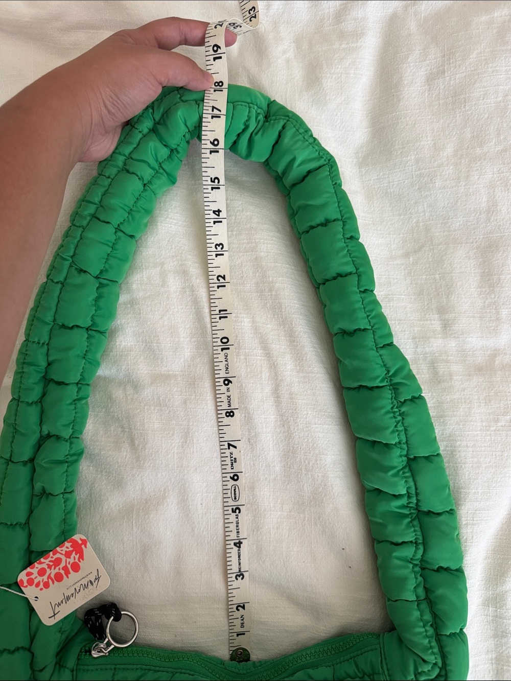 Free People Movement Quilted Baby Carryall Sling Bag in Green NWT - Picture 8 of 12